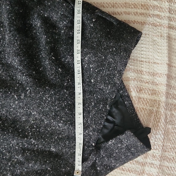 Comme des Garsons France Gray Wool Tweed Collared Short Vest size S - Picture 11 of 14